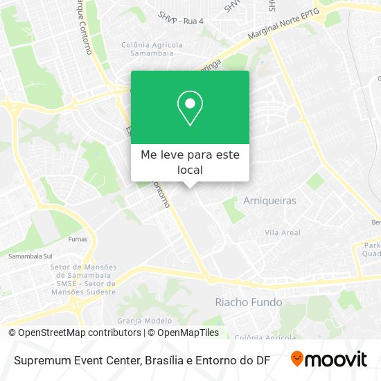 Supremum Event Center mapa