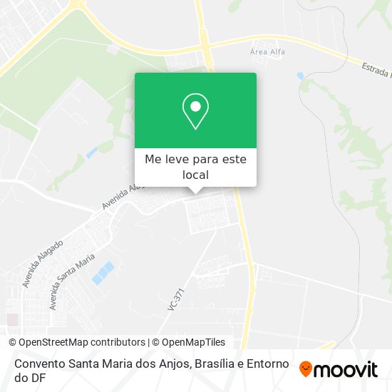 Convento Santa Maria dos Anjos mapa