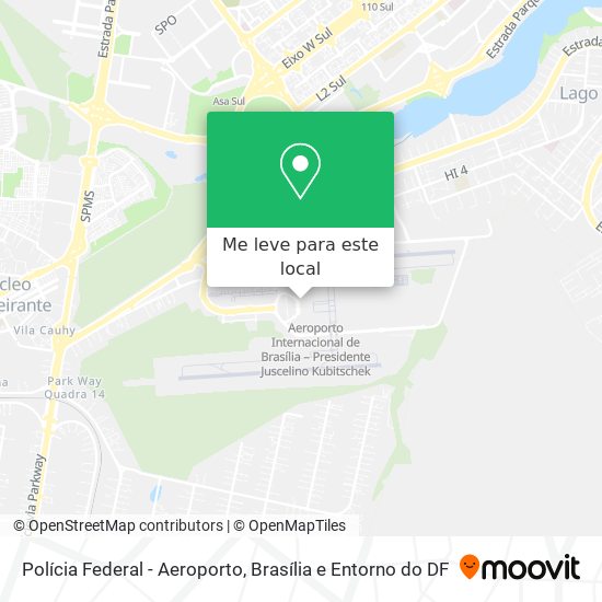 Polícia Federal - Aeroporto mapa