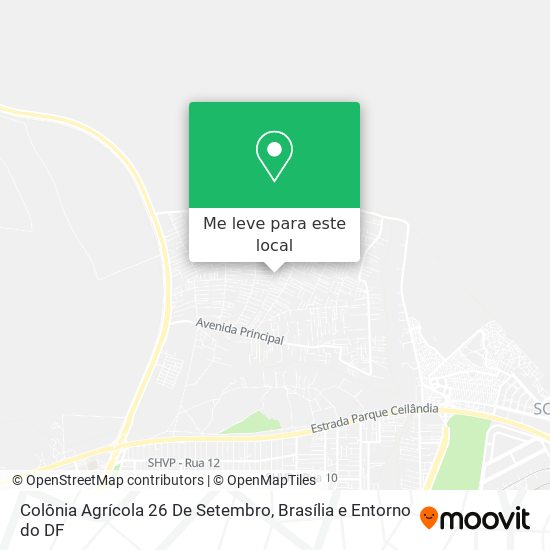Colônia Agrícola 26 De Setembro mapa