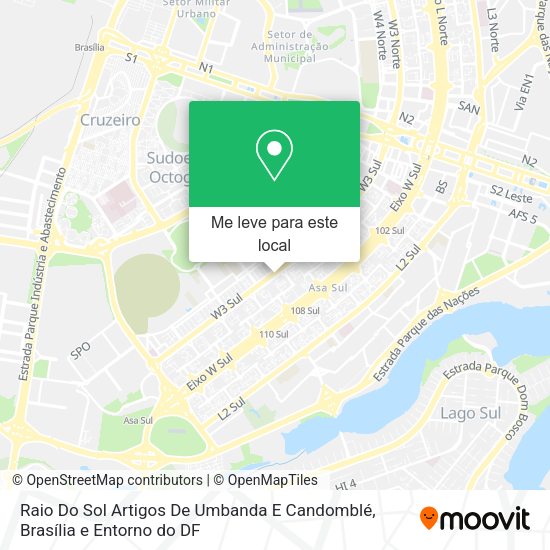 Raio Do Sol Artigos De Umbanda E Candomblé mapa