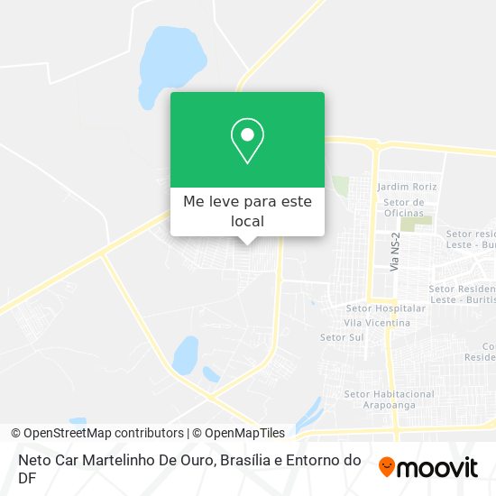 Neto Car Martelinho De Ouro mapa