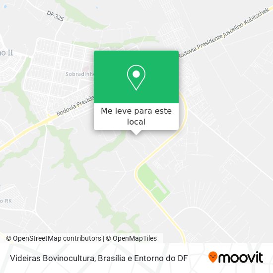 Videiras Bovinocultura mapa