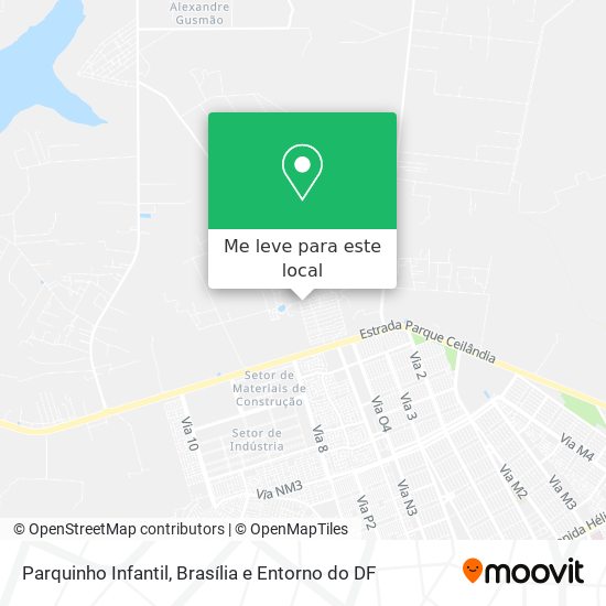 Parquinho Infantil mapa