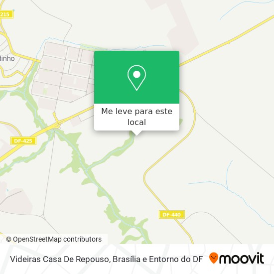 Videiras Casa De Repouso mapa