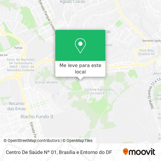 Centro De Saúde Nº 01 mapa