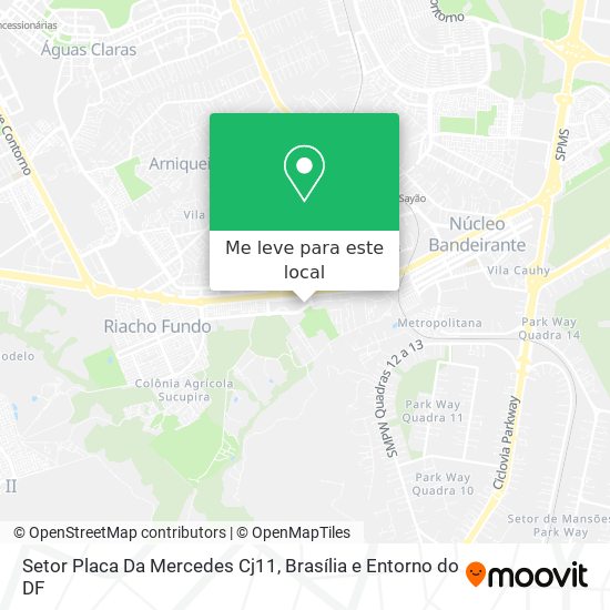 Setor Placa Da Mercedes Cj11 mapa