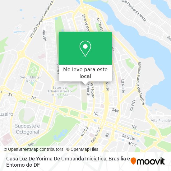 Casa Luz De Yorimá De Umbanda Iniciática mapa