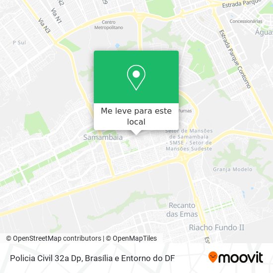 Policia Civil 32a Dp mapa