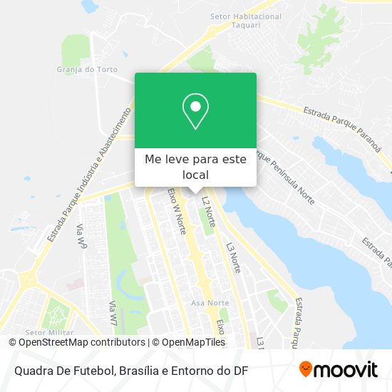 Quadra De Futebol mapa