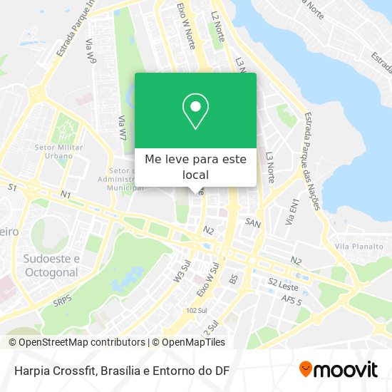 Harpia Crossfit mapa