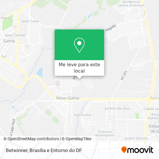 Betwinner mapa