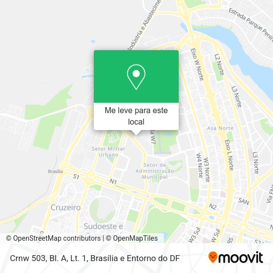 Crnw 503, Bl. A, Lt. 1 mapa