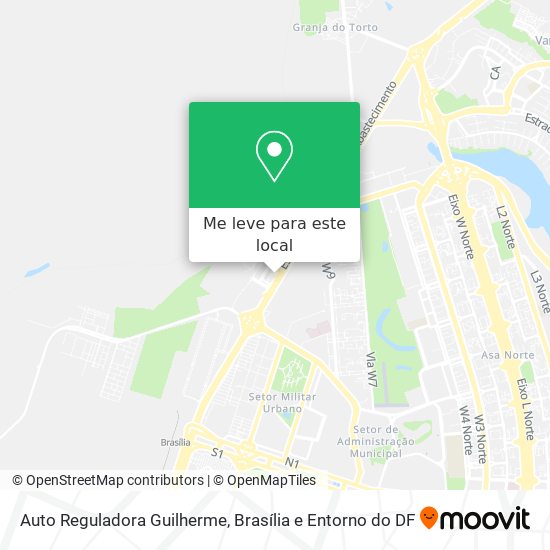 Auto Reguladora Guilherme mapa