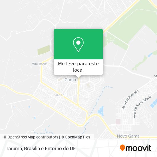 Tarumã mapa
