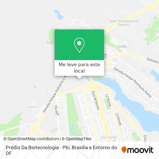 Prédio Da Biotecnologia - Pbi mapa