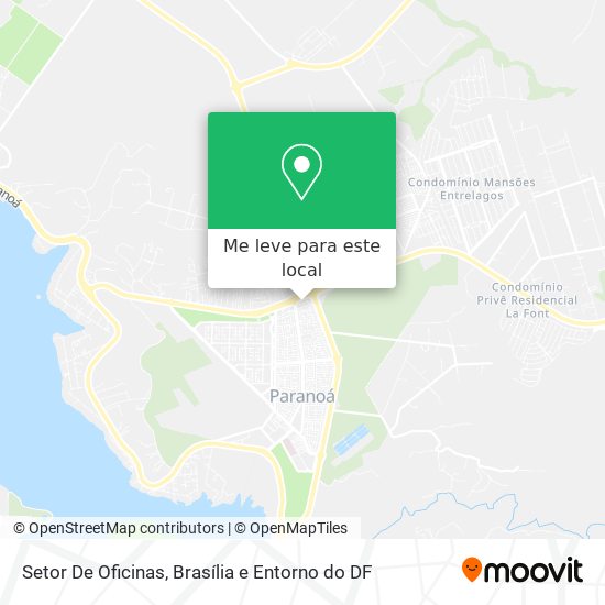 Setor De Oficinas mapa