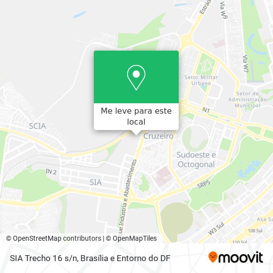 SIA Trecho 16 s/n mapa