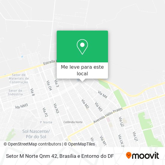 Setor M Norte Qnm 42 mapa
