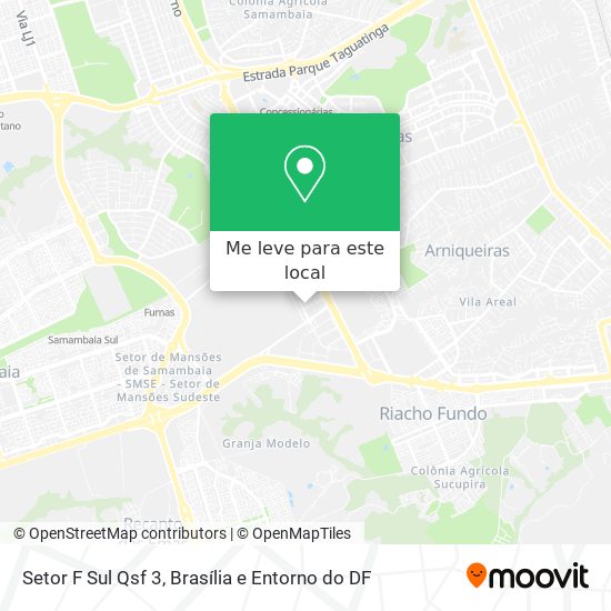 Setor F Sul Qsf 3 mapa