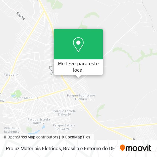 Proluz Materiais Elétricos mapa