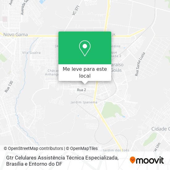 Gtr Celulares Assistência Técnica Especializada mapa