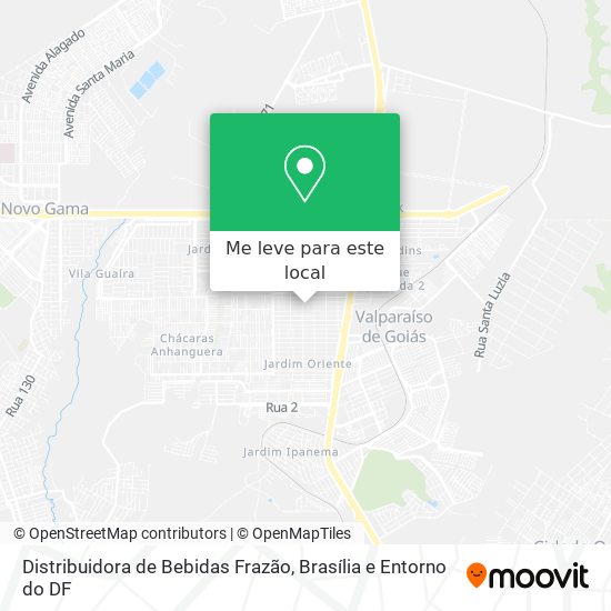 Distribuidora de Bebidas Frazão mapa