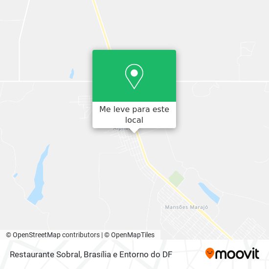 Restaurante Sobral mapa