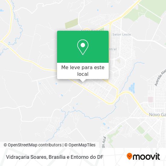 Vidraçaria Soares mapa