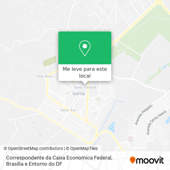 Correspondente da Caixa Economica Federal mapa