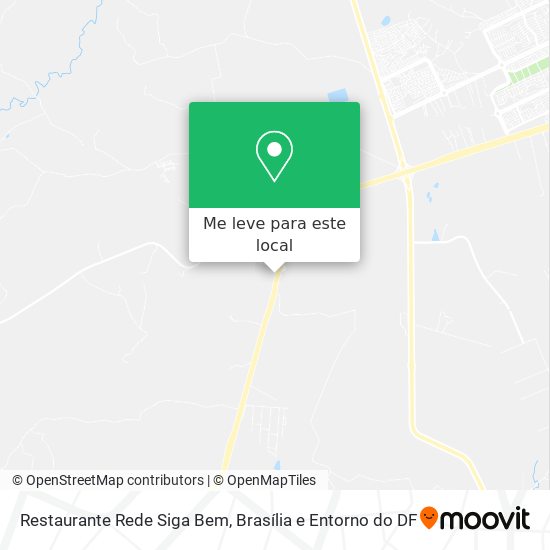 Restaurante Rede Siga Bem mapa