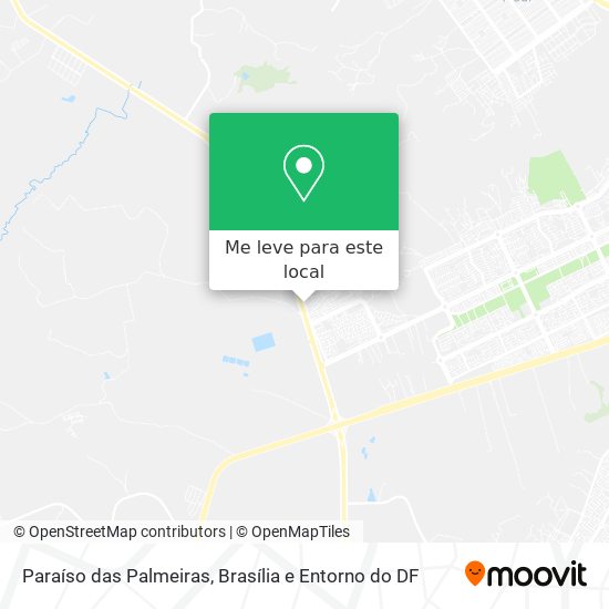 Paraíso das Palmeiras mapa