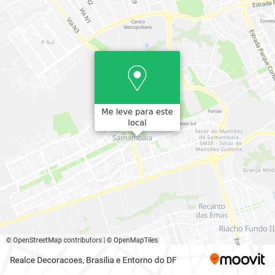 Realce Decoracoes mapa