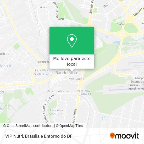 VIP Nutri mapa