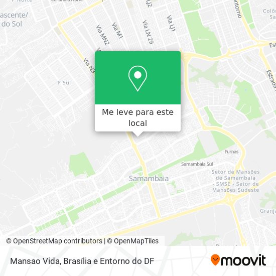 Mansao Vida mapa