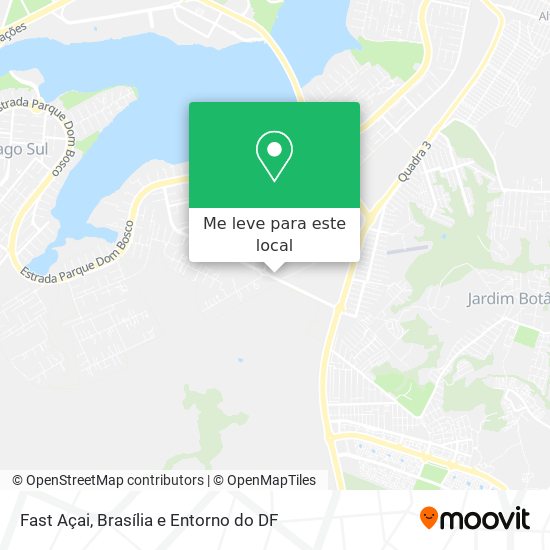 Fast Açai mapa