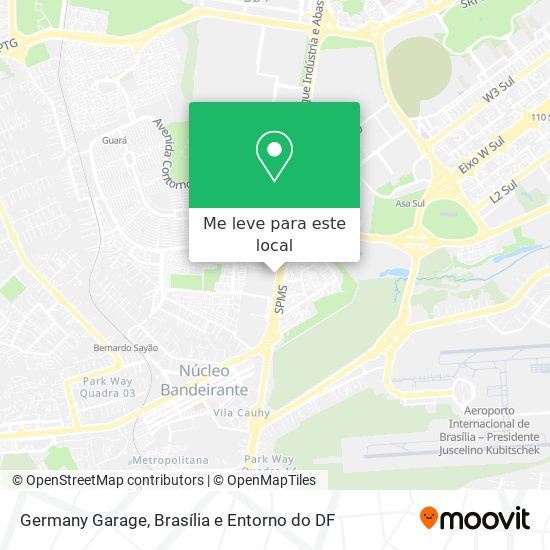 Germany Garage mapa