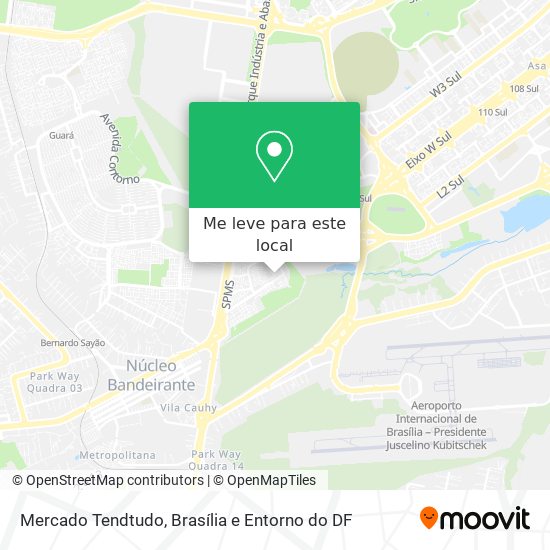 Mercado Tendtudo mapa