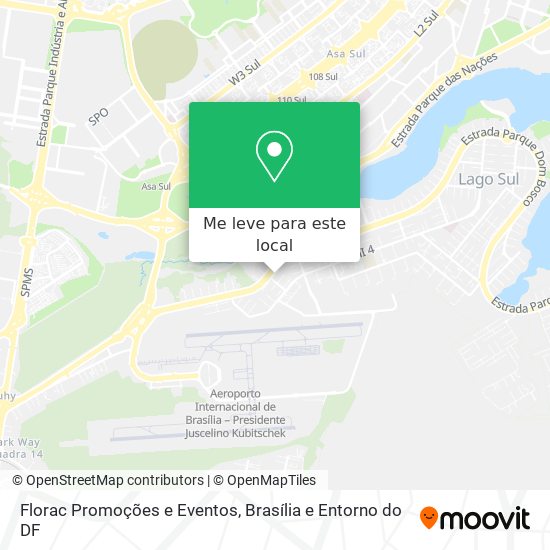 Florac Promoções e Eventos mapa