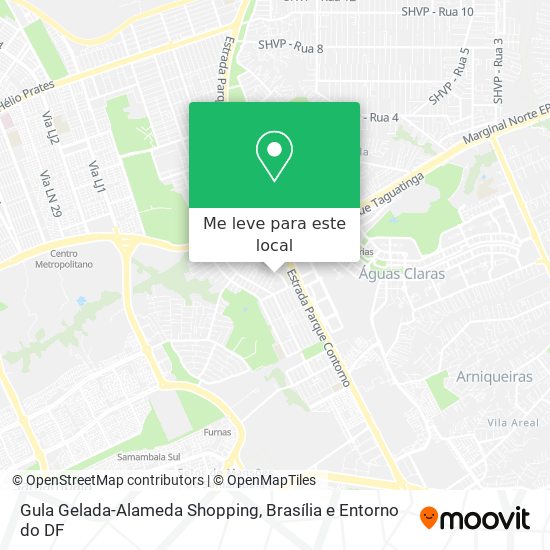 Gula Gelada-Alameda Shopping mapa