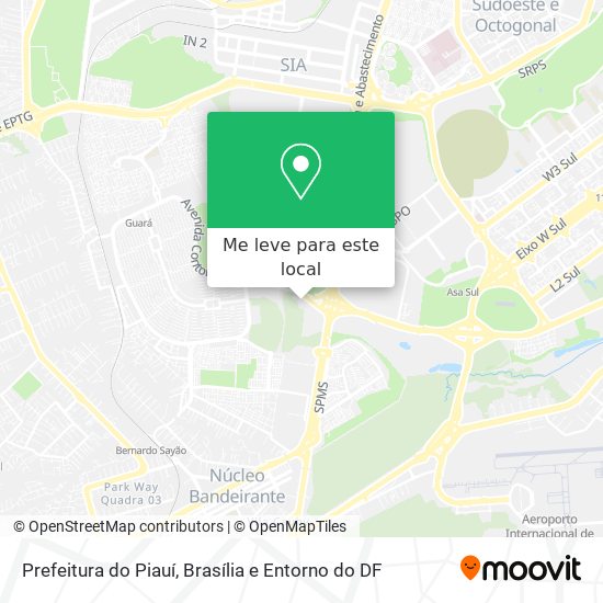 Prefeitura do Piauí mapa
