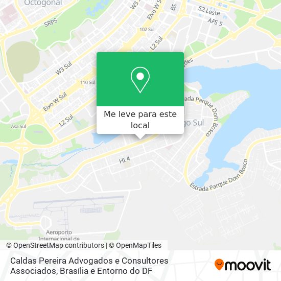 Caldas Pereira Advogados e Consultores Associados mapa