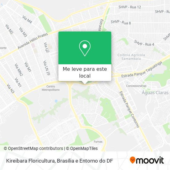 Kireibara Floricultura mapa