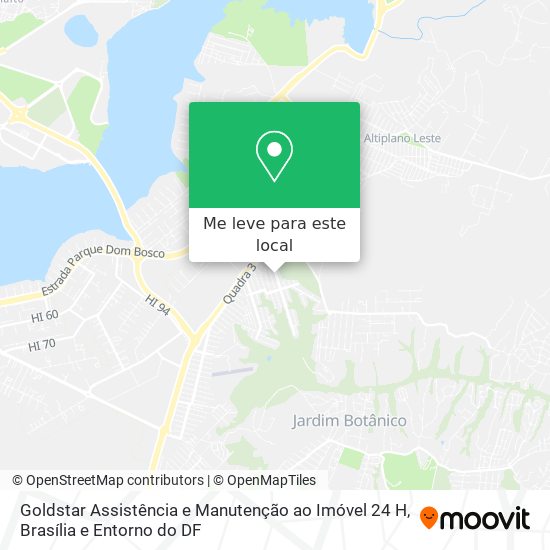 Goldstar Assistência e Manutenção ao Imóvel 24 H mapa