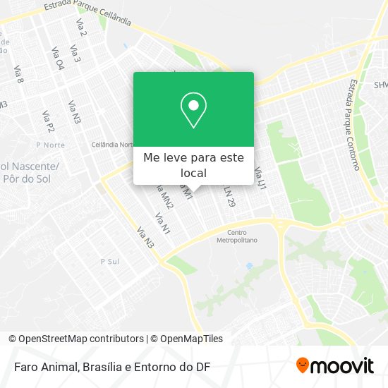 Faro Animal mapa