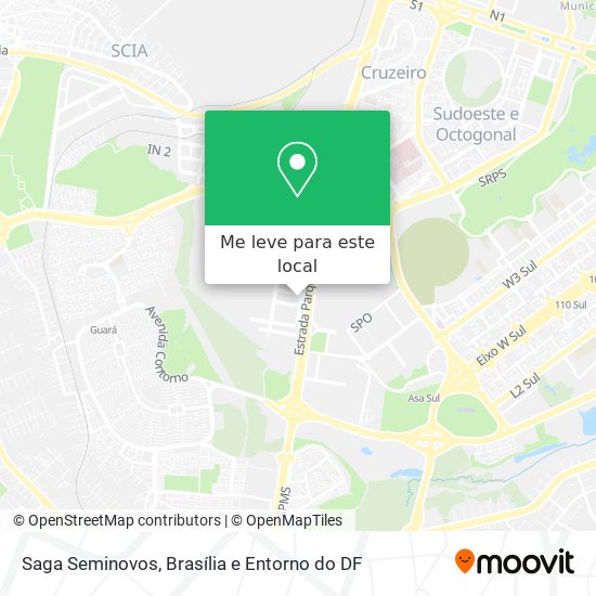 Saga Seminovos mapa