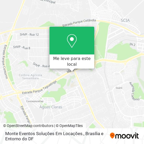 Monte Eventos Soluções Em Locações. mapa