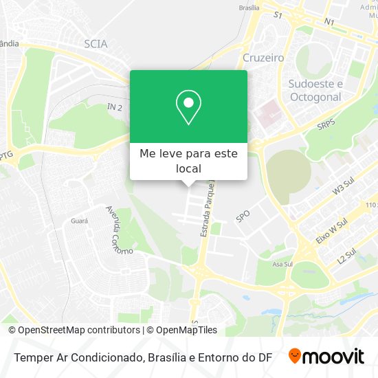 Temper Ar Condicionado mapa