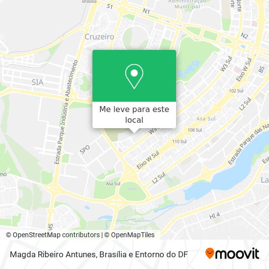 Magda Ribeiro Antunes mapa