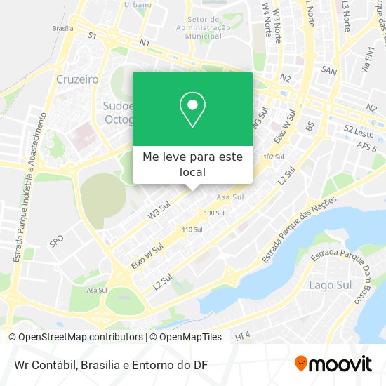 Wr Contábil mapa